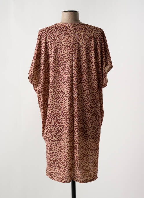 Robe de plage marron LE CHAT pour femme