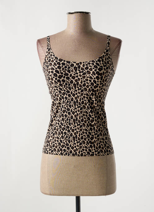 Top marron CHANTELLE pour femme