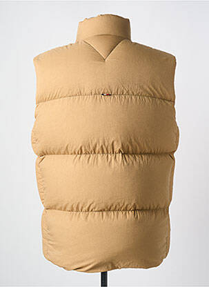 Doudoune poches sans capuche beige TOMMY HILFIGER homme