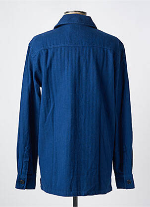 Chemise manches longues manches longues bleu BASK IN THE SUN homme