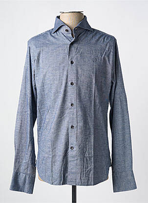 Chemise manches longues manches longues bleu DSTREZZED homme