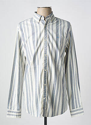 Chemise manches longues manches longues beige SCOTCH & SODA homme
