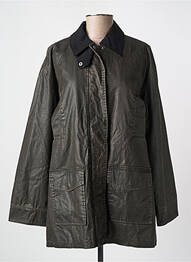 Trench fermeture zippée sous rabat pressionné sans capuche noir OBJECT homme