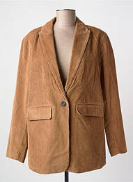 Blazer coupe cintrée beige B.YOUNG femme