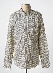 Chemise manches longues beige SCOTCH & SODA pour homme seconde vue