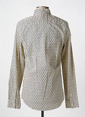 Chemise manches longues beige SCOTCH & SODA pour homme seconde vue