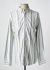 Chemise manches longues beige SCOTCH & SODA pour homme seconde vue