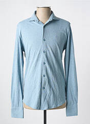 Chemise manches longues bleu DSTREZZED pour homme seconde vue