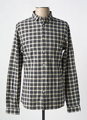 Chemise manches longues gris IKKS pour homme