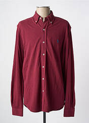 Chemise manches longues rouge RALPH LAUREN pour homme seconde vue