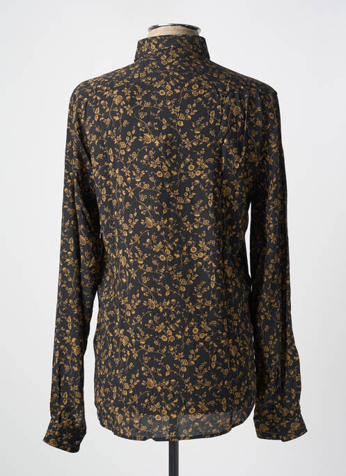 Chemise manches longues noir IKKS homme