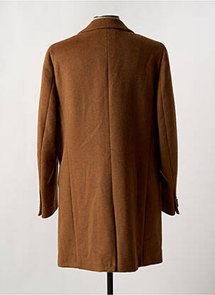 Manteau long manches longues sans capuche marron SCOTCH & SODA homme