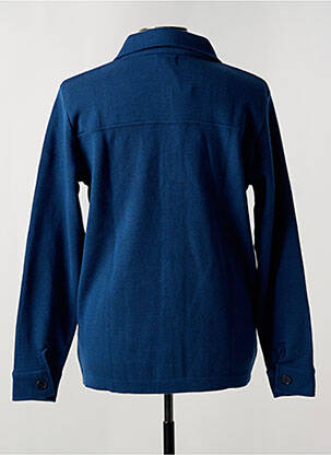 Gilet manches longues fermeture boutonnée sur le devant bleu BASK IN THE SUN homme
