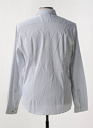 Chemise manches longues manches longues blanc IKKS homme