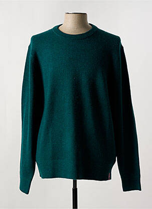 Pull stretch manches longues vert SCOTCH & SODA homme
