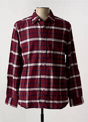 Chemise manches longues rouge TOMMY HILFIGER pour homme seconde vue