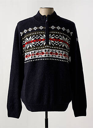 Pull bleu NEW ZEALAND AUCKLAND pour homme