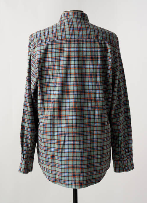 Chemise manches longues poches vert NEW ZEALAND AUCKLAND homme