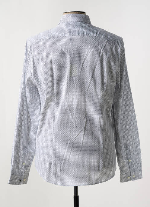 Chemise manches longues manches longues blanc IKKS homme