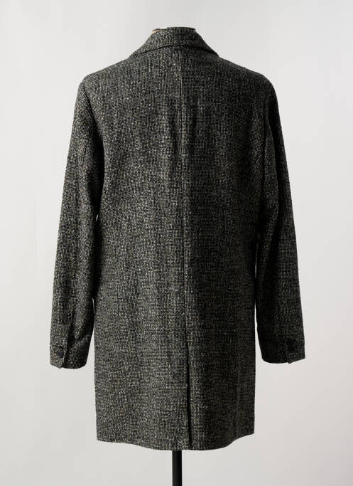 Manteau long gris IKKS pour homme