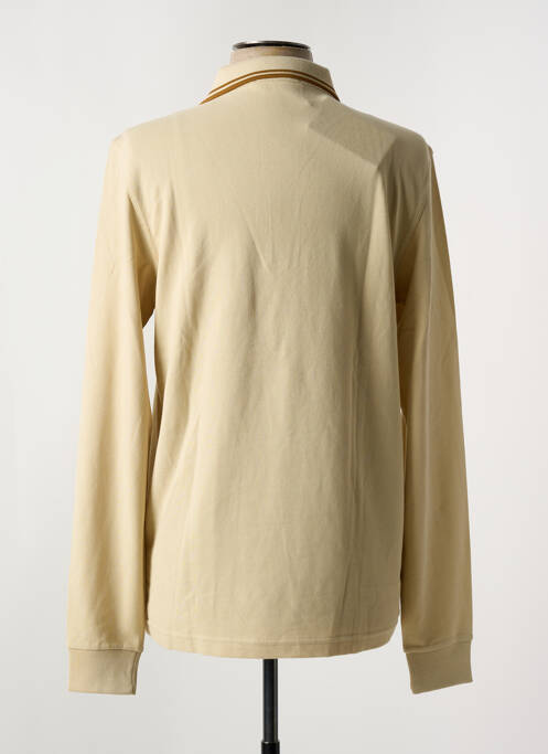 Polo beige FRED PERRY pour homme