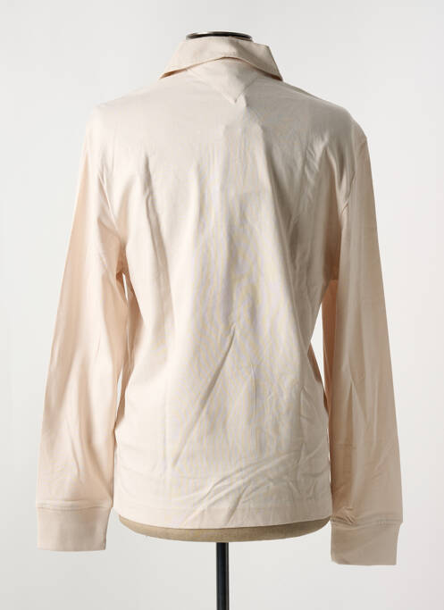 Polo beige TOMMY HILFIGER pour homme