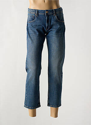 Jeans coupe slim stretch taille normale bleu REIKO femme