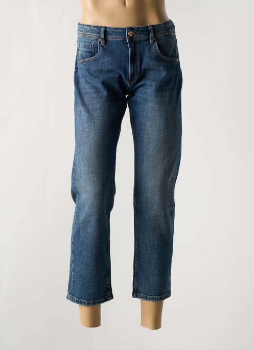 Jeans coupe slim stretch taille normale bleu REIKO femme