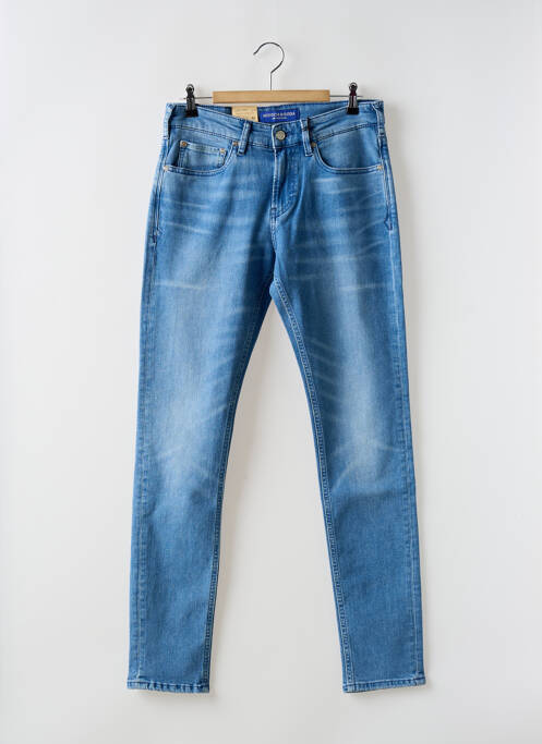 Jeans coupe slim stretch taille normale bleu SCOTCH & SODA homme
