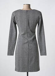 Robe courte gris ICHI pour femme seconde vue