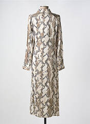 Robe longue beige PART TWO pour femme seconde vue