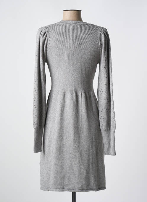 Robe mi-longue gris B.YOUNG pour femme