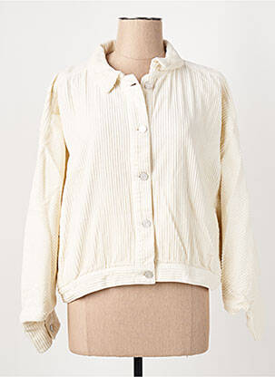 Veste casual poches beige LABDIP femme
