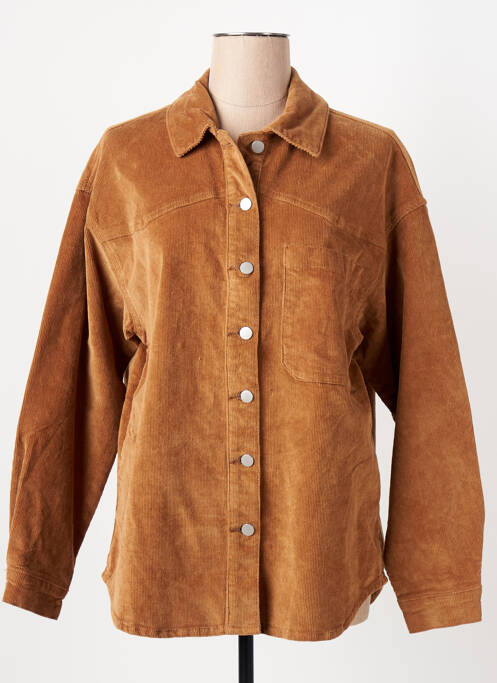 Veste casual marron VILA pour femme