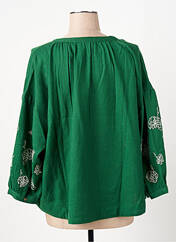Blouse vert LEON & LEONIE pour femme seconde vue