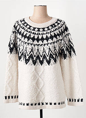 Pull blanc OBJECT pour femme
