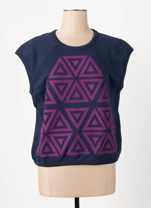 Sweat-shirt bleu LEON & HARPER pour femme