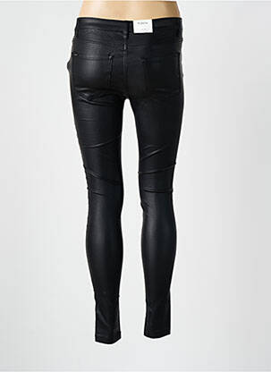 Jegging tissage enduit taille normale noir B.YOUNG femme