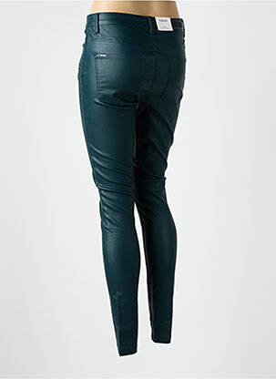 Jegging tissage enduit taille normale vert B.YOUNG femme