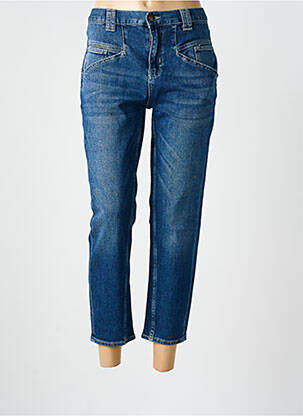 Jeans coupe slim stretch taille normale bleu FIVE femme
