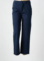 Pantalon chino bleu REIKO pour femme seconde vue