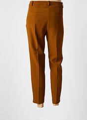 Pantalon chino jaune ICHI pour femme seconde vue
