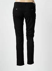 Pantalon chino noir REIKO pour femme seconde vue