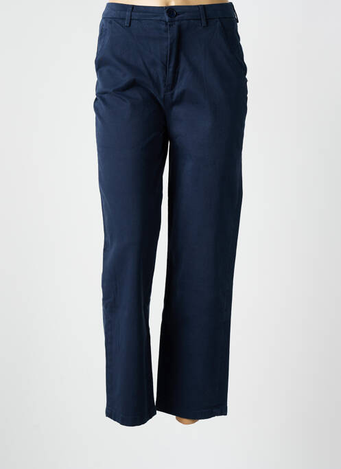 Pantalon chino bleu REIKO pour femme