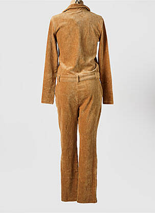 Combi-pantalon fermeture boutonnée sur le devant manches longues beige VILA femme