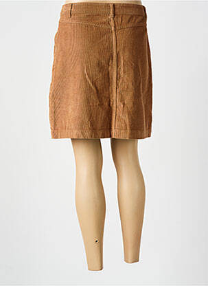 Jupe courte poches marron B.YOUNG femme