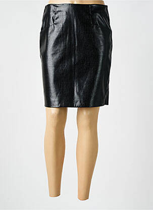 Jupe courte taille haute noir B.YOUNG femme