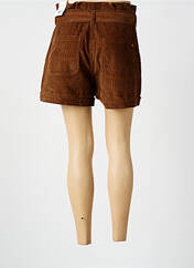 Short marron LA PETITE ETOILE pour femme seconde vue