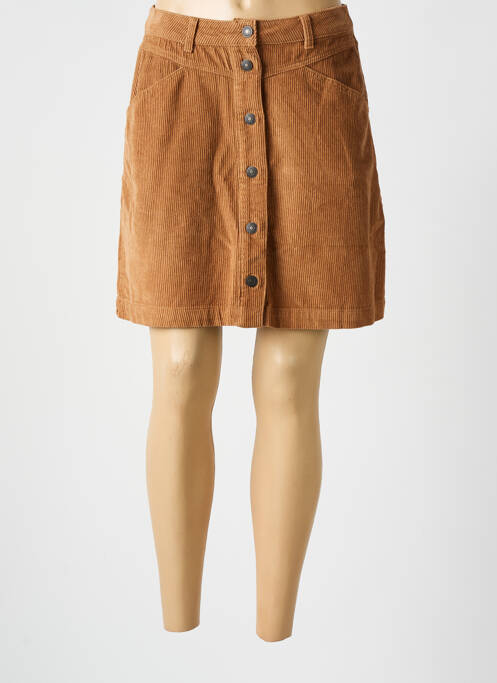 Jupe courte marron B.YOUNG pour femme