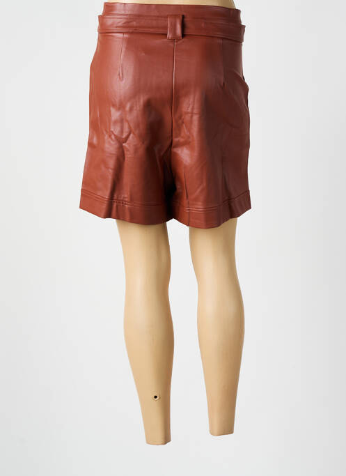 Short marron GRACE & MILA pour femme